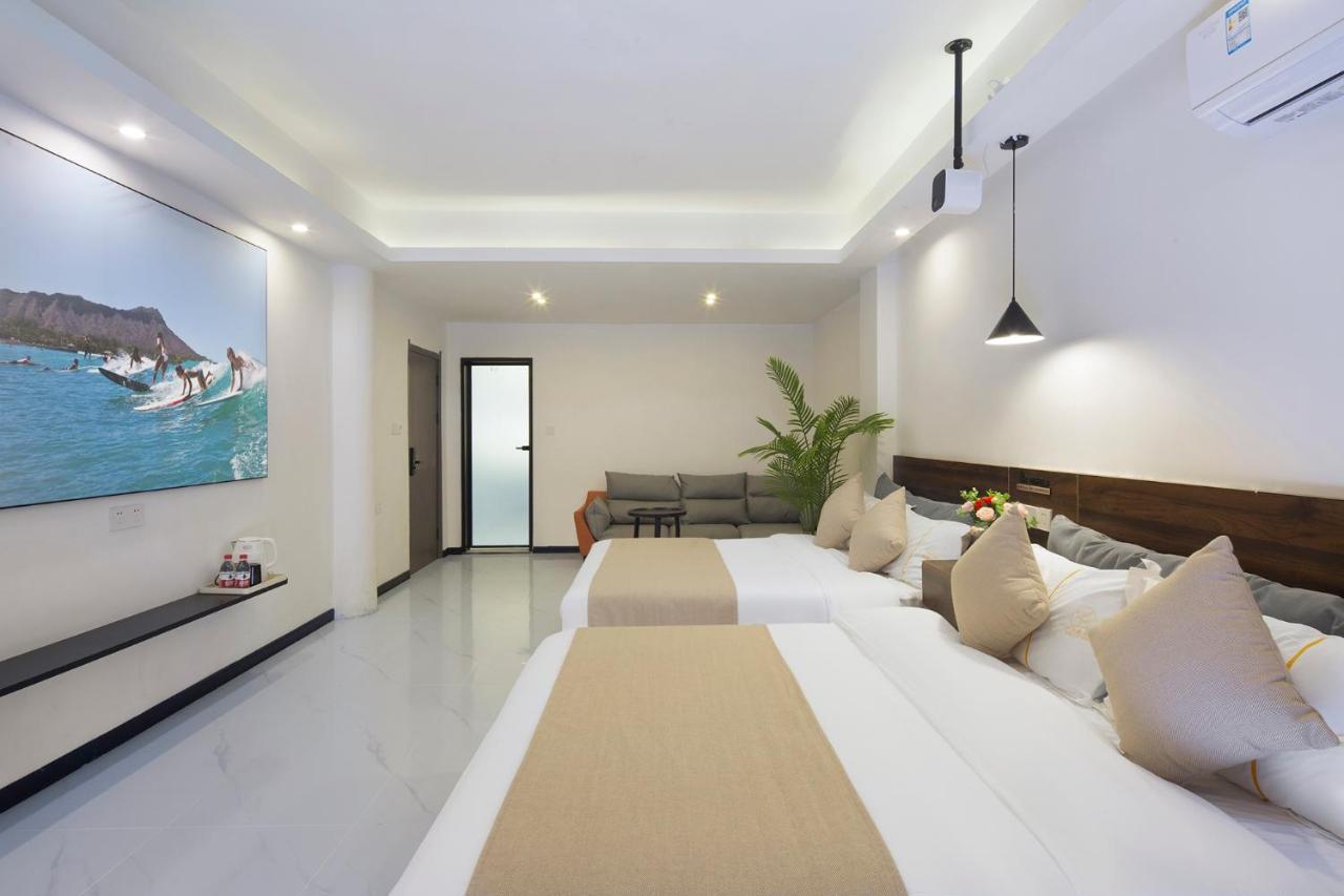 Deer Chenke Seascape Surf B&B Sanya Buitenkant foto